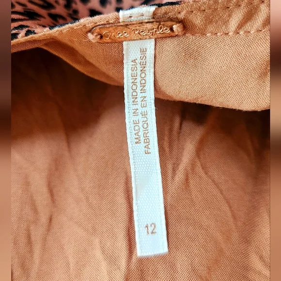 Free People Brown Backless‎ Dress - Picture 10 of 10